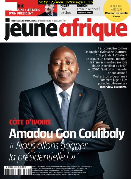 Jeune Afrique – 15 Decembre 2019