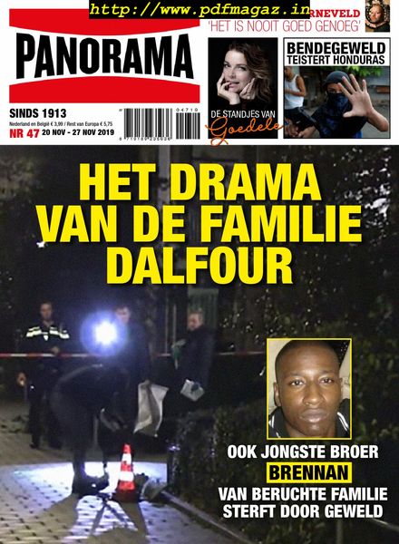 Panorama Netherlands – 20 november 2019