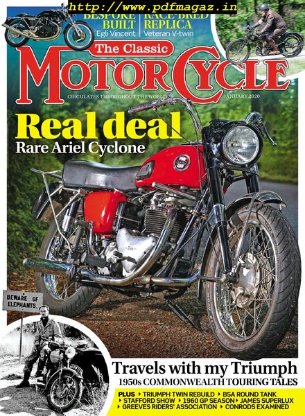 The Classic MotorCycle – January 2020