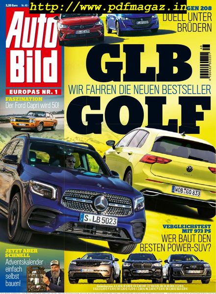 Auto Bild Germany – 28 November 2019