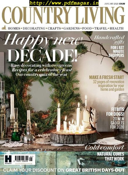 Country Living UK – January 2020