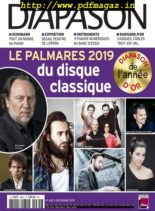 Diapason – decembre 2019