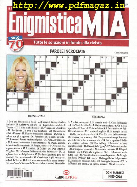 Enigmistica Mia – 10 Giugno 2019