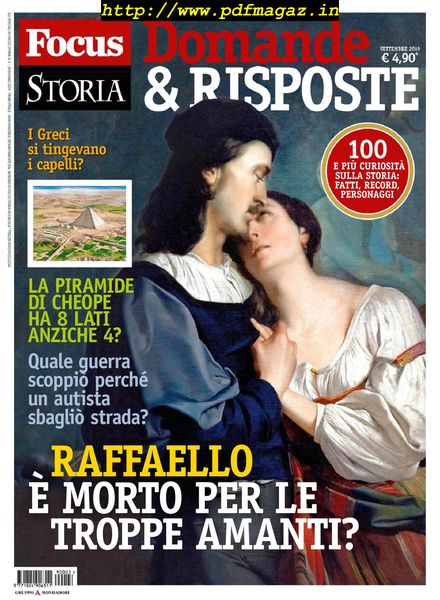Focus Storia – Domande & Risposte – Settembre 2019