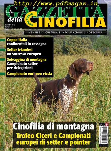 La Gazzetta Della Cinofilia Venatoria – Dicembre 2019