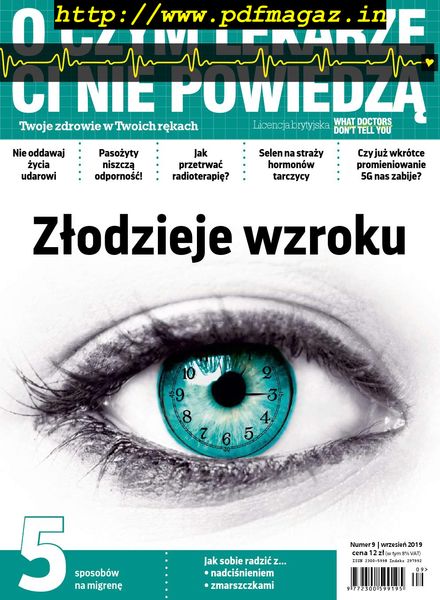 O Czym Lekarze Ci Nie Powiedza – Wrzesien 2019
