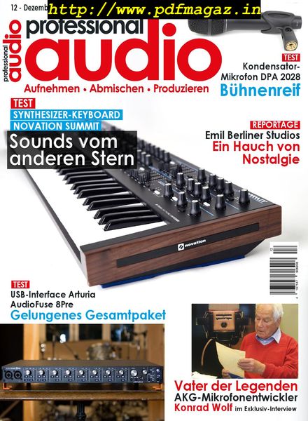 Professional Audio – Dezember 2019
