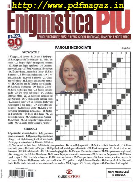 Enigmistica PIU – 19 Giugno 2019