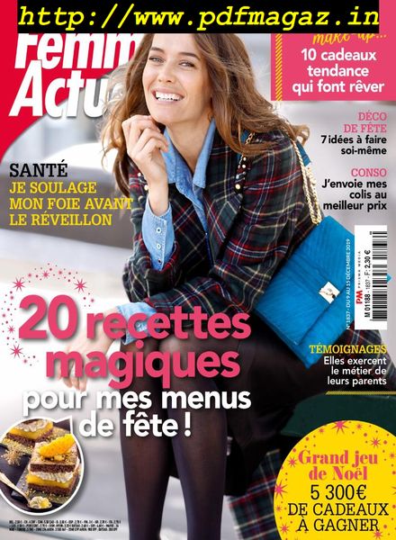 Femme Actuelle – 9 Decembre 2019
