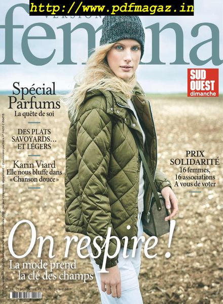 Version Femina – 25 Novembre 2019