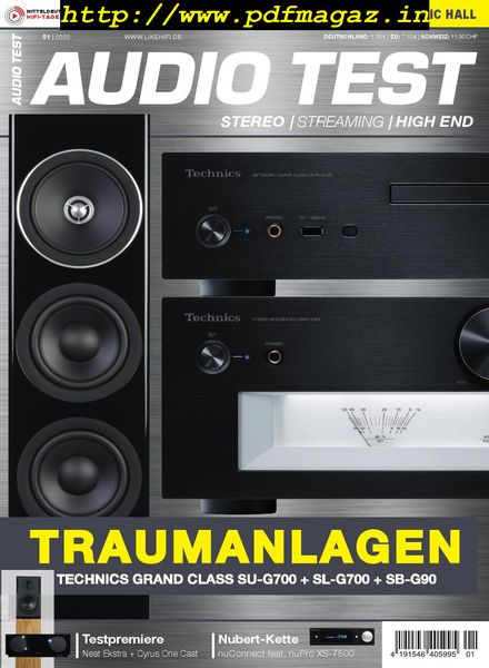 Audio Test – Dezember 2019