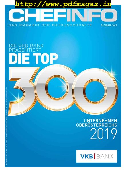 Chefinfo – Dezember 2019