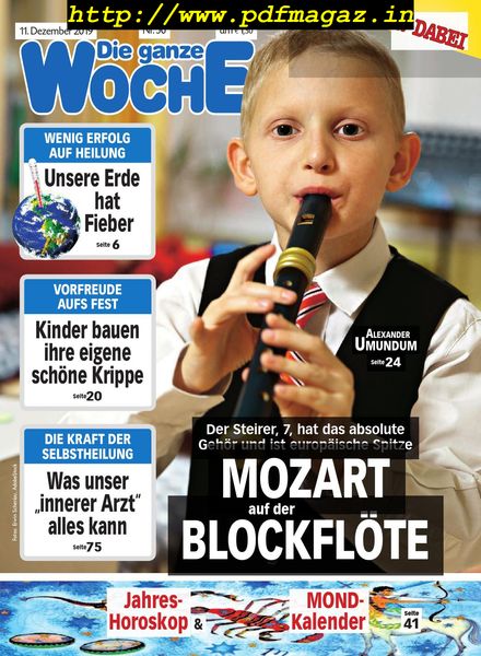 Die ganze Woche – 11 Dezember 2019