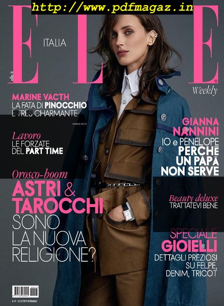 Elle Italia – 14 dicembre 2019