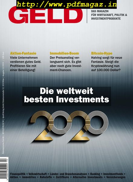 GELD-Magazin – Dezember 2019