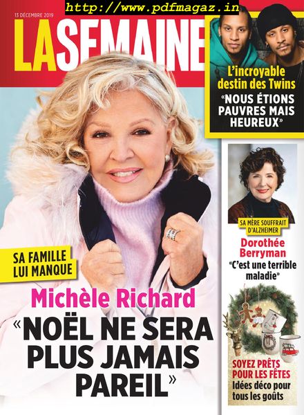 La Semaine – decembre 13, 2019