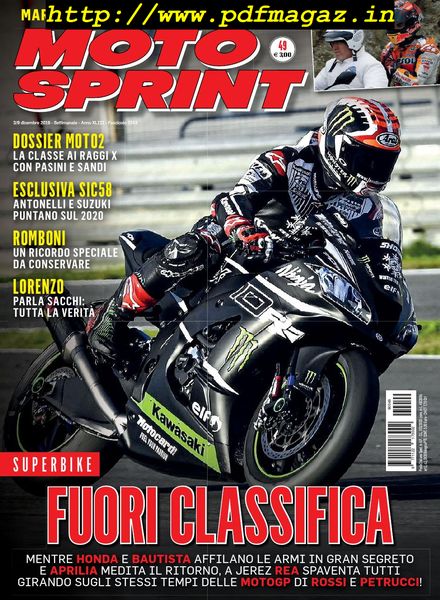 Moto Sprint – 3 Dicembre 2019