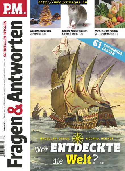 P.M Fragen & Antworten – Dezember 2019