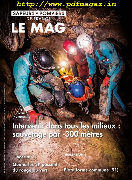 Sapeurs-Pompiers de France – decembre 2019