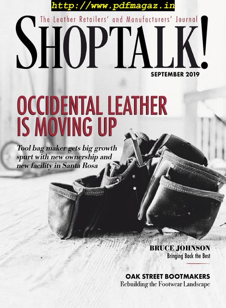 Shop Talk! – September 2019
