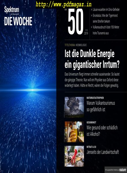 Spektrum Die Woche – 13 Dezember 2019