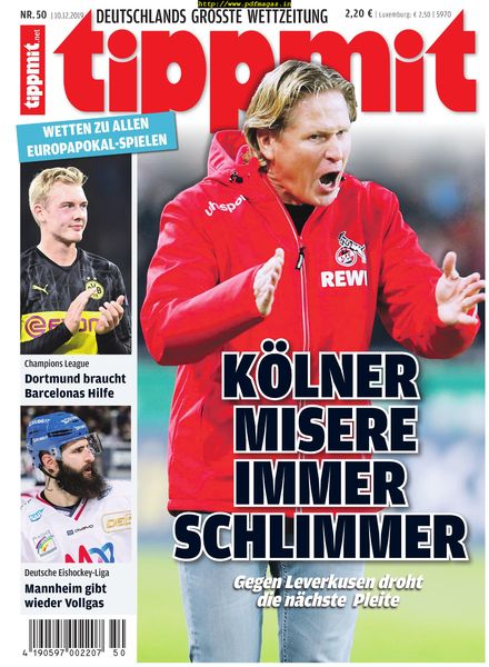 Tippmit – 10 Dezember 2019