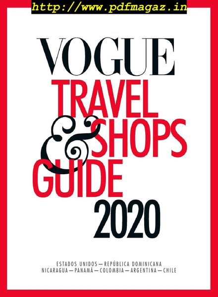 Vogue Travel & Shop’s Guide – November 2019