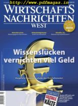Wirtschaftsnachrichten West – Dezember 2019