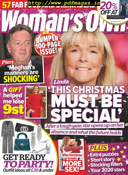 Woman’s Own – 09 December 2019