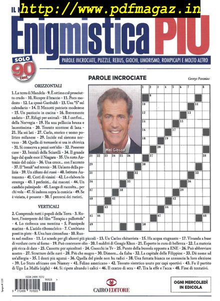 Enigmistica PIU – 29 Maggio 2019