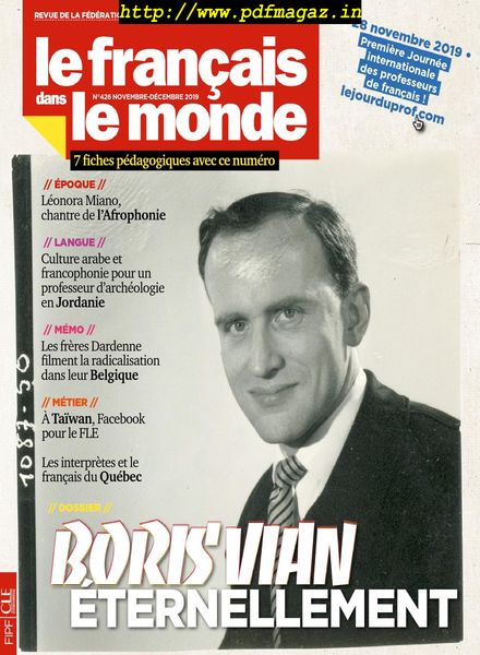Le francais dans le monde – novembre 05, 2019