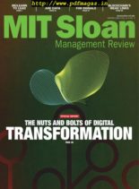 MIT Sloan Management Review – December 2019