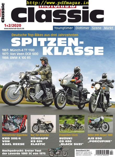 Motorrad Classic – Januar-Februar 2020