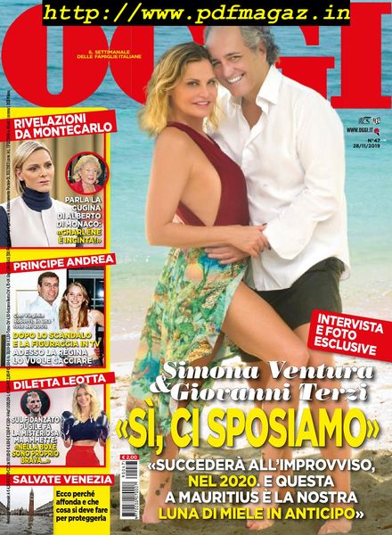 Oggi – 28 novembre 2019