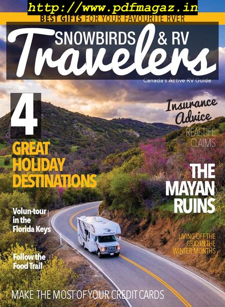 Snowbirds & RV Travelers – December 2019 – January 2020