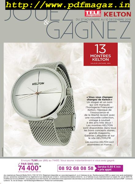 Telemagazine – 07 decembre 2019