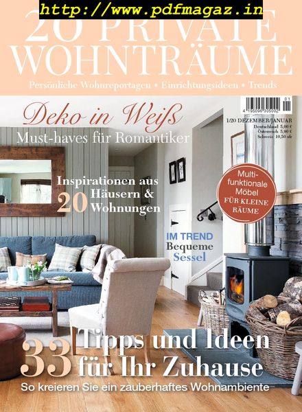 20 Private Wohntraume – November 2019