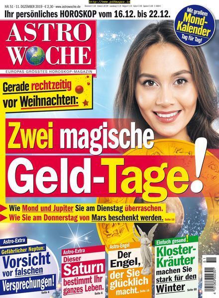 Astrowoche – 11 Dezember 2019