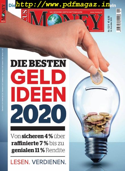 Focus Money – 18 Dezember 2019