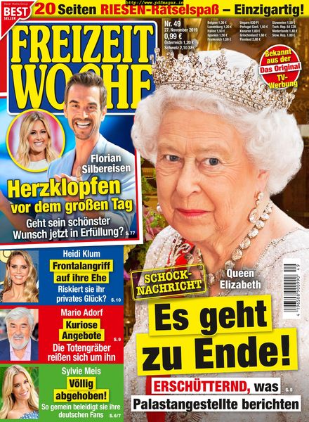 Freizeitwoche – 27 November 2019