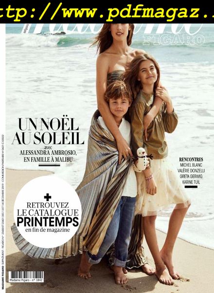 Madame Figaro – 13 Decembre 2019