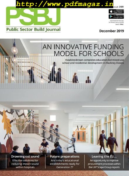 PSBJ Public Sector Building Journal – December 2019