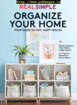 Real Simple – Organize Your Home (2019)