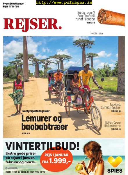 Rejser – 14 december 2019
