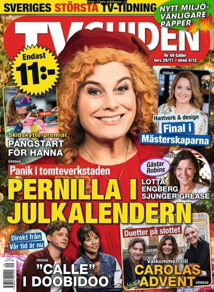 TV-Guiden – 26 november 2019