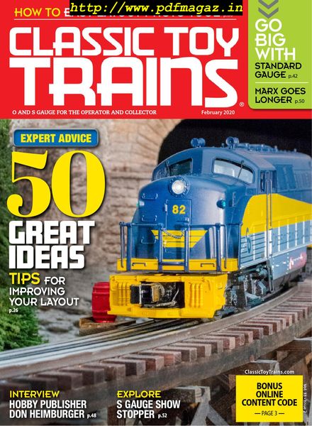 Classic Toy Trains – February 2020