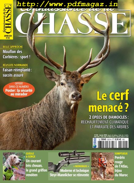 Connaissance de la Chasse – janvier 2020