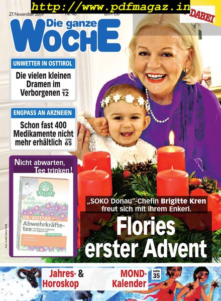 Die ganze Woche – 27 November 2019