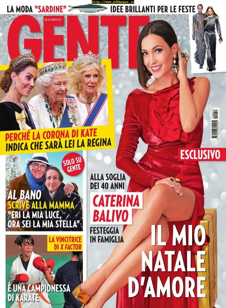 Gente Italia – 28 dicembre 2019