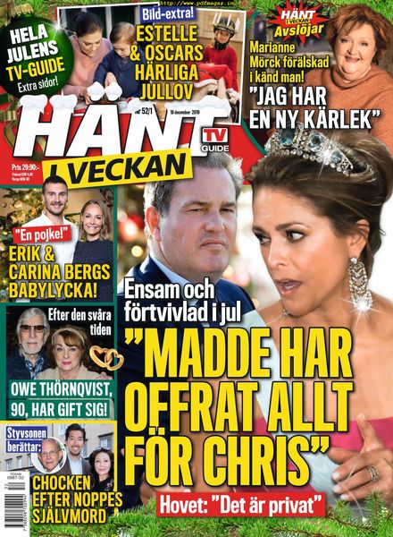 Hant i Veckan – 19 december 2019